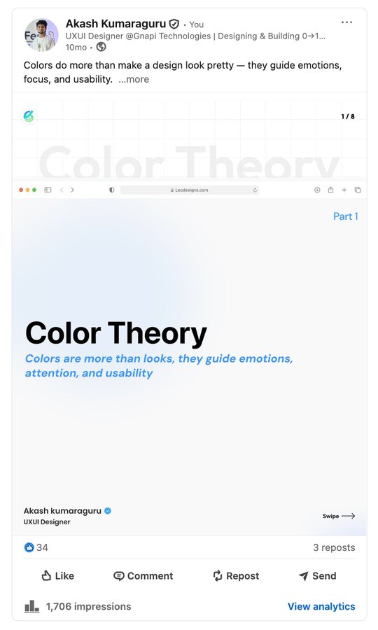 Color Theory: Colors guide emotions, attention, and usability — Part 1