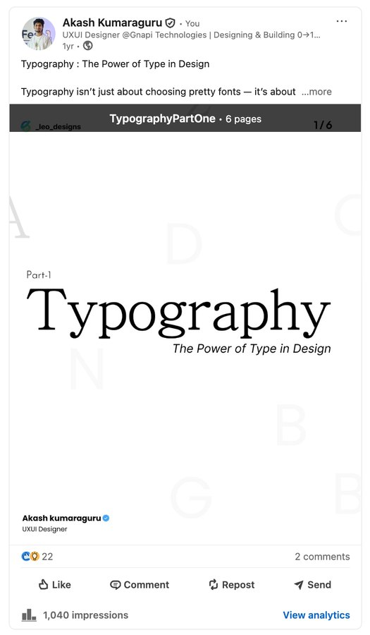 Typography: The Power of Type in Design