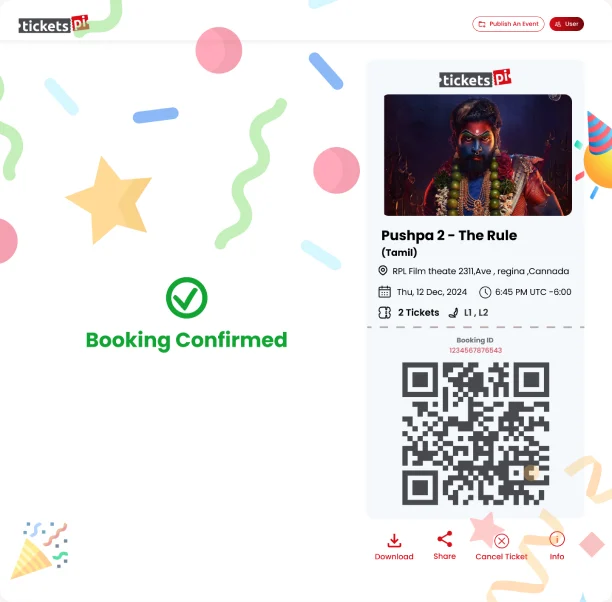 TicketsPi: Get the ticket