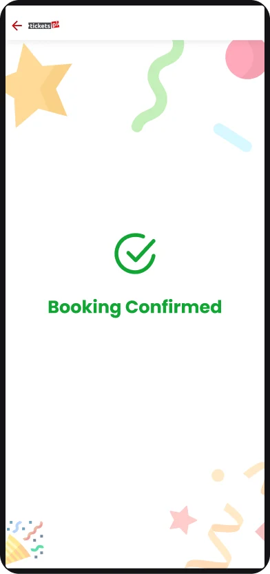 TicketsPi: Confirmation