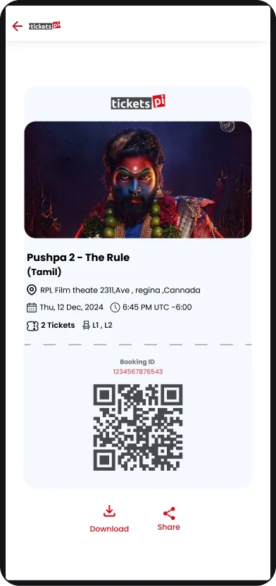 TicketsPi: QR ticket