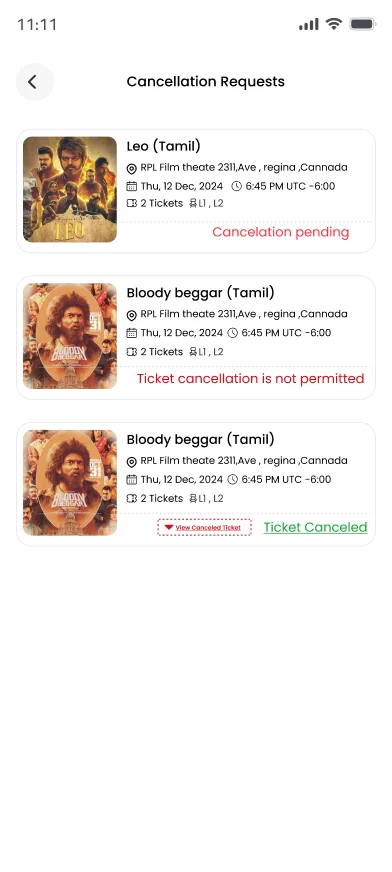 TicketsPi: Track the request