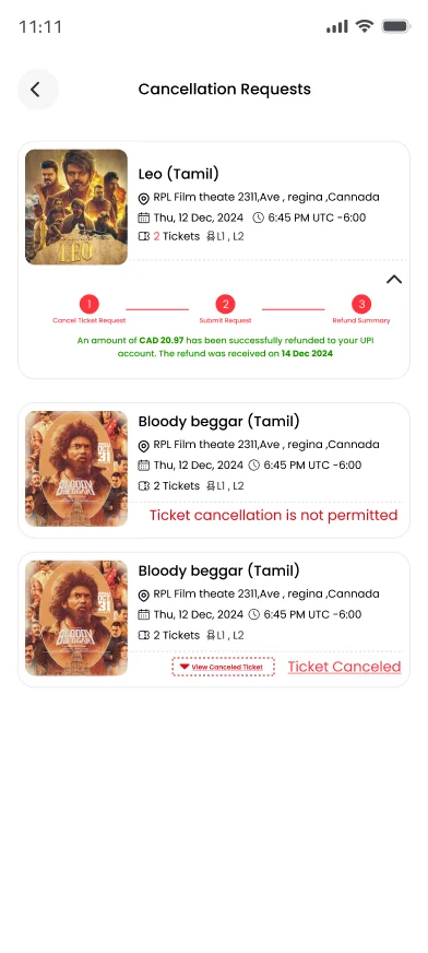 TicketsPi: View the outcome