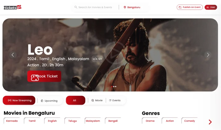 TicketsPi: Navigate the attendee account