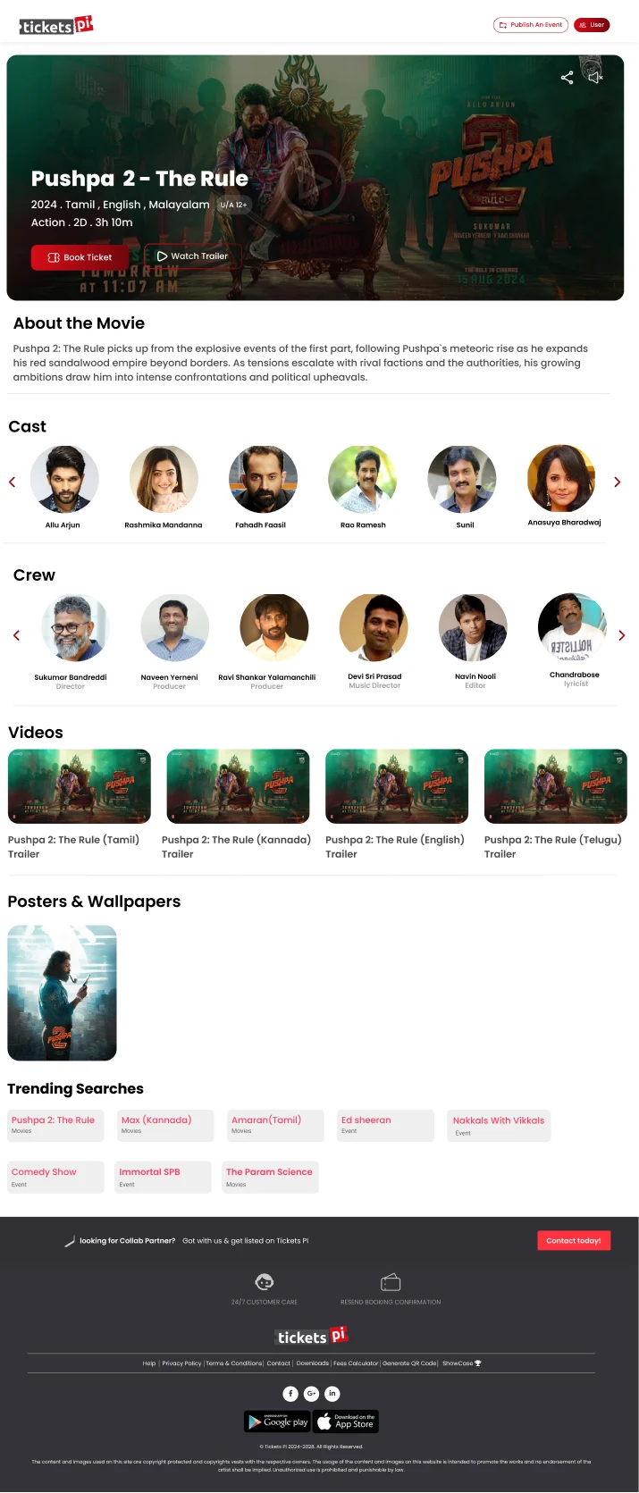 TicketsPi: Decide whether the movie is right