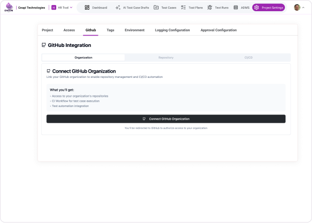 21  Configure the GitHub connection