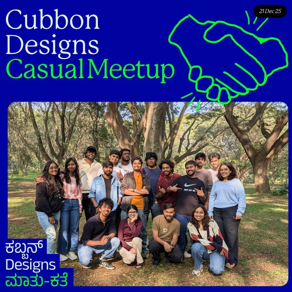 Cubbon Design Casual meetup — moment 2